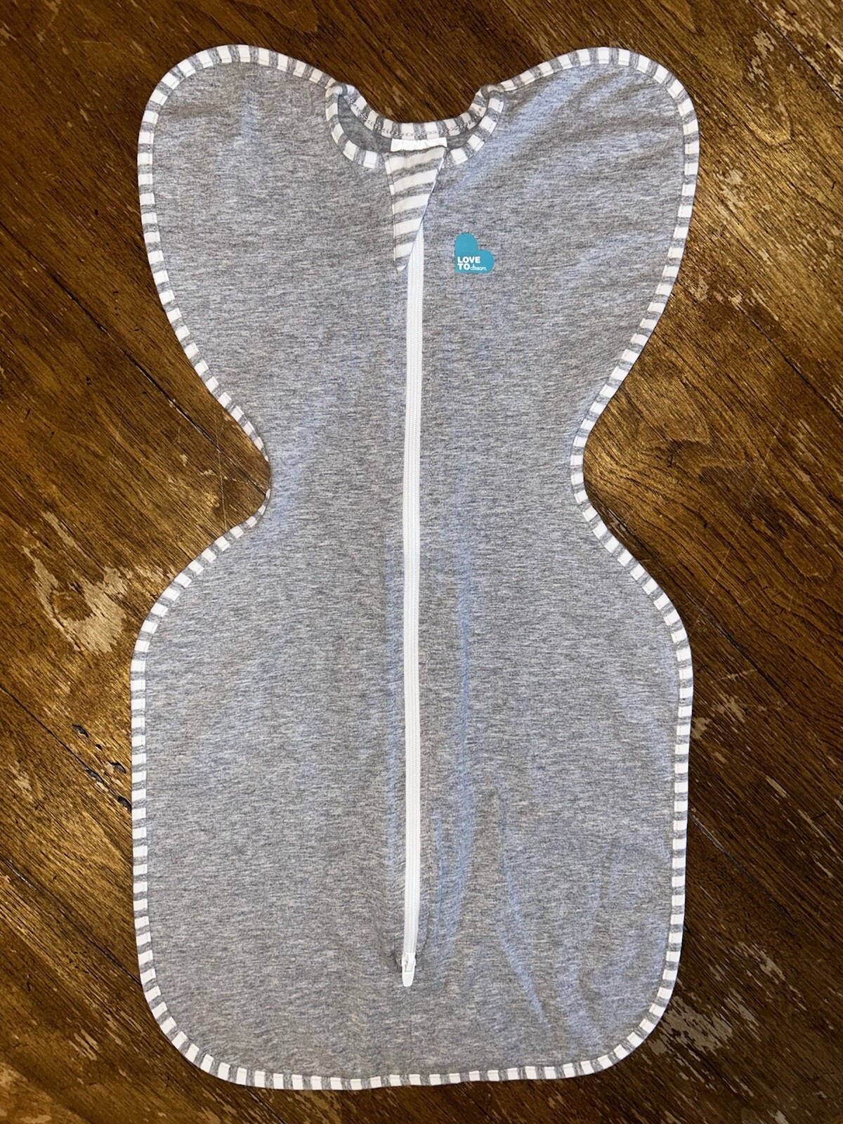 Love To Dream Baby Swaddle Sleep Sack - Light Gray | Size Small (8-13 Lbs) | EUC-image