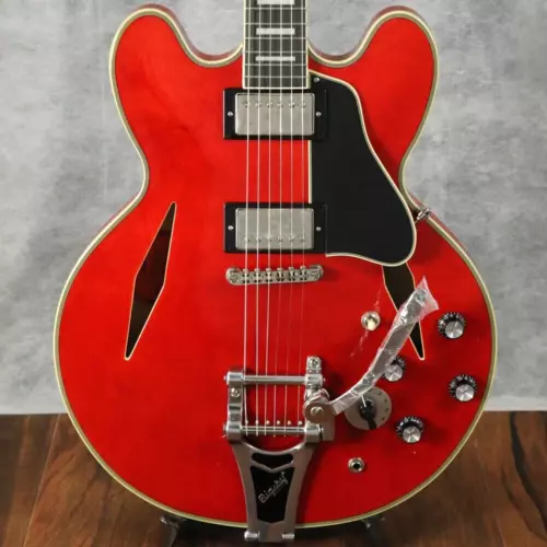 Epiphone Shinichi Ubukata ES-355 Custom Bigsby ver.02 Sixties Cherry From Japan