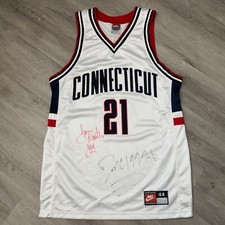 JAM MASTER JAY and Run DMC Autographed Signed UConn Nike Jersey 1999 Authentic
