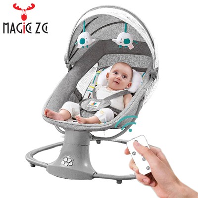 Culla per bambini sedia a dondolo elettrica lettino neonatale sedia a riposo