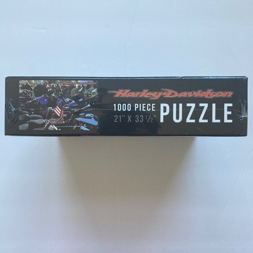 Harley Davidson Motorcycle Jigsaw Puzzle Collector's Edition 1000 Piece 21x35.5 - Picture 8 of 9