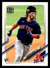 2021 Topps #468a Jonathan Arauz Rookie Card Boston Red Sox