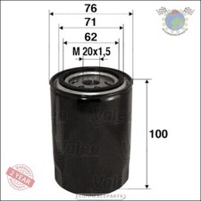 Filtre à huile Autobianchi Y10