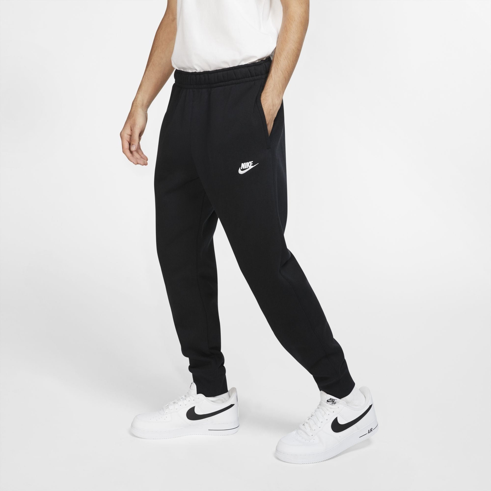 [BV2671-010] Мужские флисовые брюки для бега трусцой Nike Sportswear Club