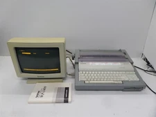 Brother WP-3400 Word Processor & CT-1050 12" CRT Monitor w/ Manual