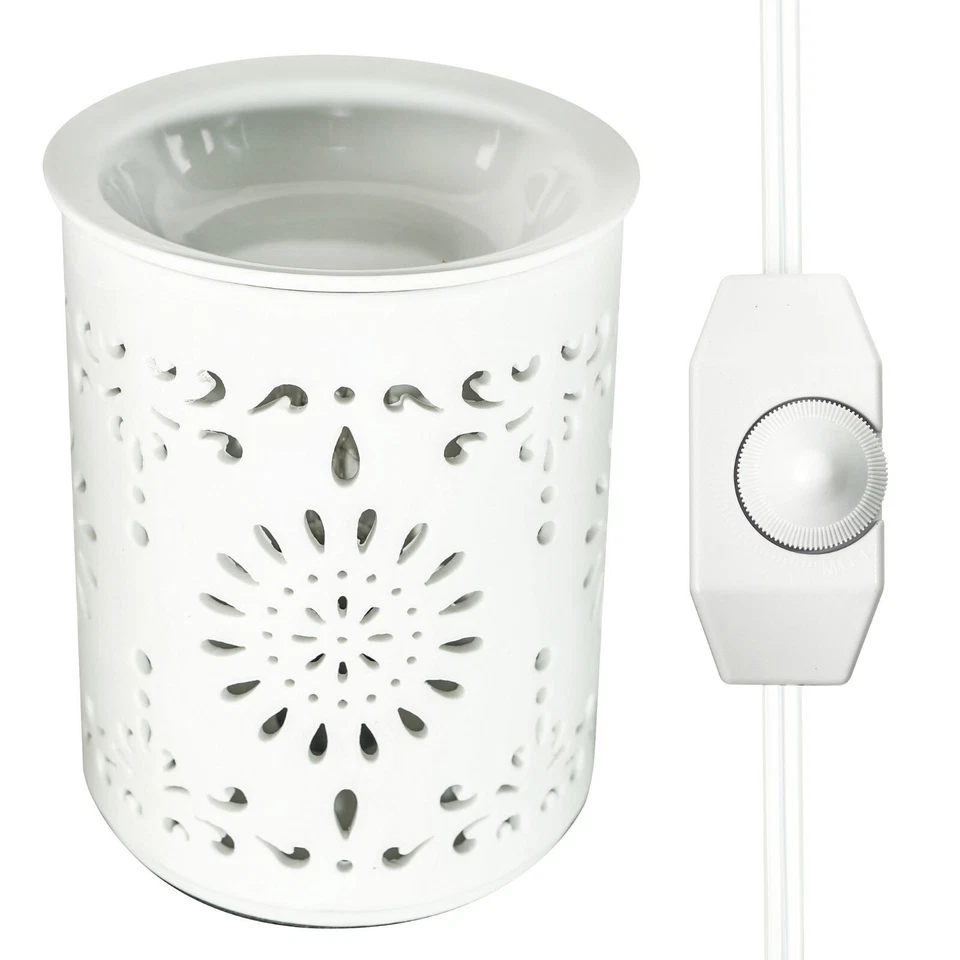Ceramic Electric Wax Melt Warmer Candle Waxing Warmer Burner Melt Wax Cube Melte - Image 3 of 4