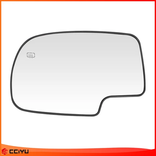 Power Heated Driver Side Left Side Mirror Glass For 1999-2007 Chevy GMC LH