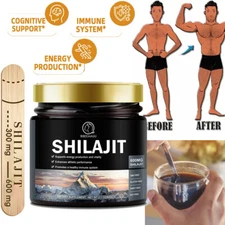 Dynamic Vitality Shilajit Organic Pure 100% Himalayan Organic Resin Natural NEW