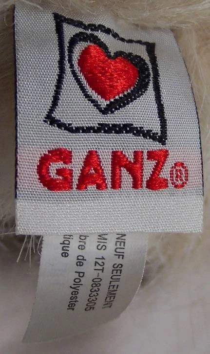 Ganz HIMALAYAN FURRY CAT 8" Plush STUFFED ANIMAL Toy - Image 3 of 3