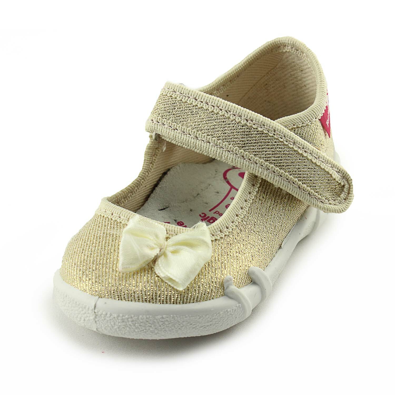 PANTOFOLA D’ORO Scarpe Pantofole RenBut Ragazze Cavas Mary Jane (Made in Poland)