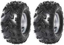 2Pack 18X9.50-8 Tire Wheel 4 Holes Rim Turf Mower Garden Tractor ATV Go Kart 