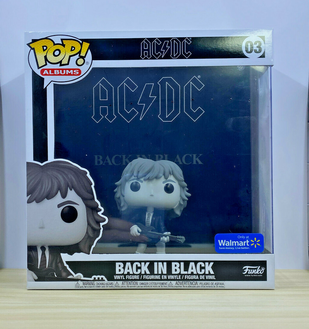 Funko Pop! Álbumes #03 Ac/Dc - Back In Black Exclusivo De Walmart