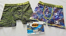 Batman Underwear Boys Medium 8 Large 10 Boxer Briefs NEW Compression Shorts