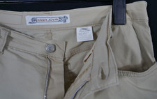 Pantalone donna KRIZIA JEANS elasticizzato beige cotone + elastan taglia 44/46 OTTIMO!