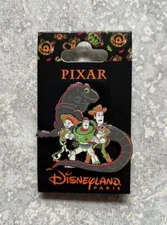New Disney DLRP DLP Disneyland Paris Halloween Toy Story Jessie Woody Buzz Pin