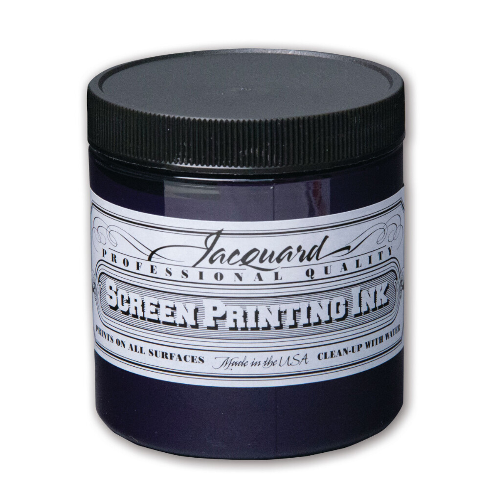 Professional Screen Printing Ink Jacquard Violet - Water Based 227 grams