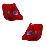 RüCkleuchten Heckleuchten Set Links Rechts FüR Honda Civic VII Hatchback Rot