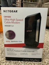 NETGEAR CM1000 ULTRA-HIGH SPEED CABLE MODEM DOCSIS 3.1
