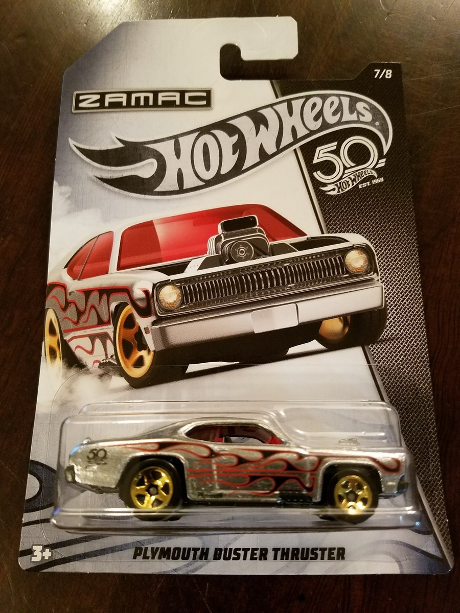 Hot Wheels 2018 50th Anniversary ZAMAC Flames Walmart Exclusive
