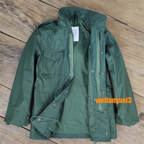 NEW STOCK M65 Field Jacket Military Windbreaker Men Pockets Vintage Casual Coat - Picture 9 of 28