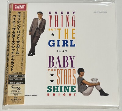 Everything But The Girl/BABY, THE STARS SHINE BRIGHT 1986 CD Paper