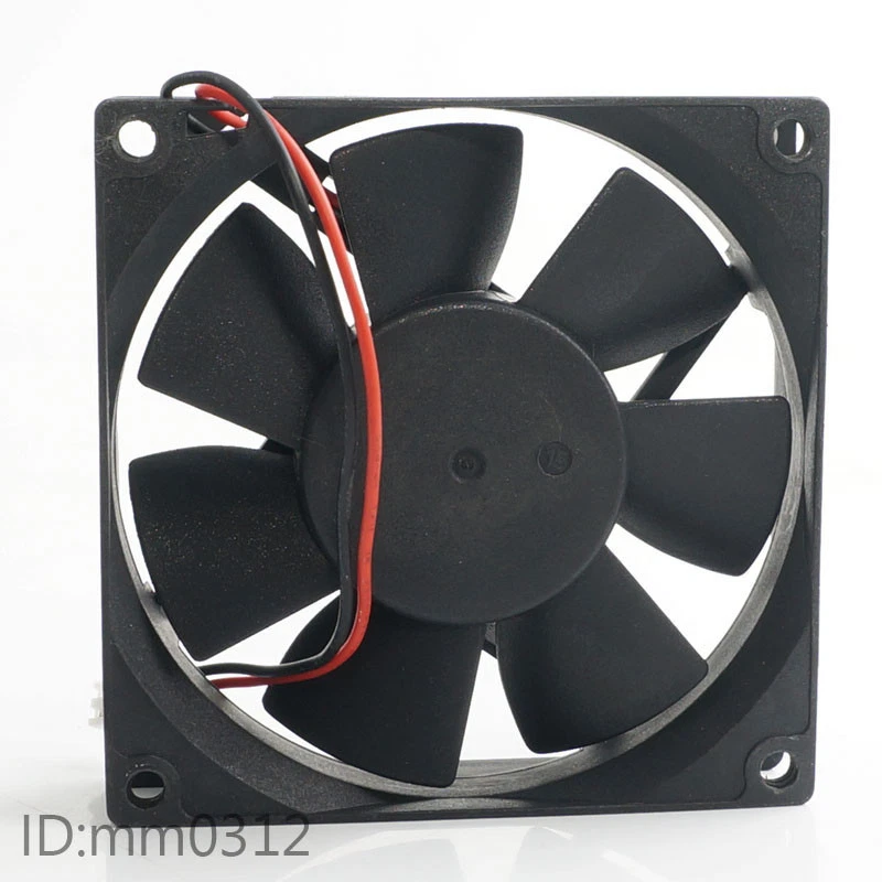 TD8020LS 12V 0.08A 8CM Fan for drinking machine 8020 80*80*20MM 2-pin - Image 4 of 4