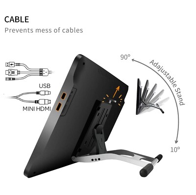 GAOMON PD1560 Digital Graphic Drawing Tablet with Screen Pen