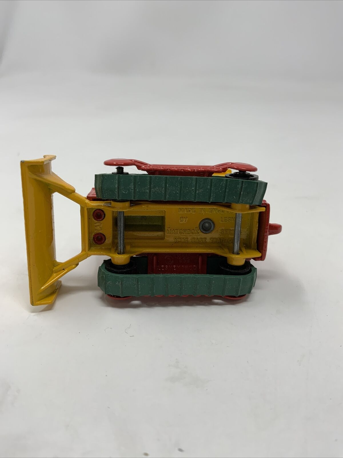 Matchbox Superfast #16 Case Tractor Red MI816 Lesney 1969-1973