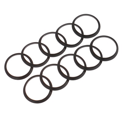 10Pcs Black Food Grade Soft Silicone O-rings Rubber Gaskets for Nespre:J~