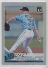 2019 Panini Donruss Optic Rated Rookies Holo Prizm Trevor Richards #80 v1x