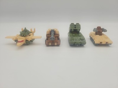 Vintage Transformers G1 1989 Micromasters Battle Patrol Set of 4