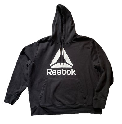 Reebok Men's 2XL Black Hoodie. RN#117927. Cotton/Polyester | eBay