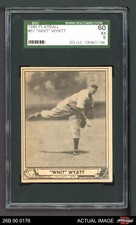 1940 Play Ball #67 Whitlow Wyatt Dodgers SGC 5 - EX