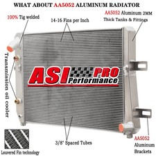 Aluminum Radiator For 2006-2010 Chevy Silverado Gmc Sierra 2500hd 3500 Hd 6.6l