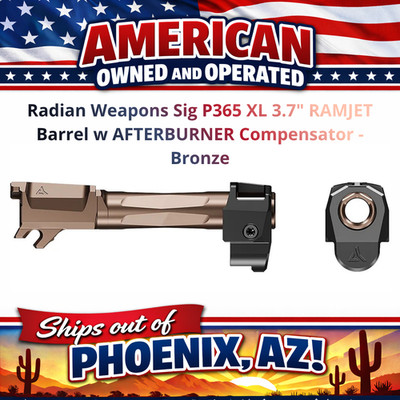 Radian Afterburner Ramjet Comp & Barrel SigP365 XL 3.7'' Bronze*Read Description*