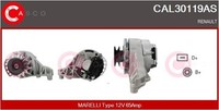 Casco CAL30119AS Lichtmaschine Generator FüR Renault
