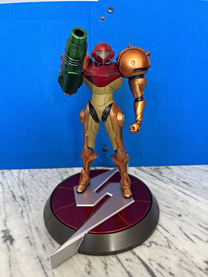 First 4 Figures Metroid Prime Samus Varia Suit 11'' Statue LED Collector OVP