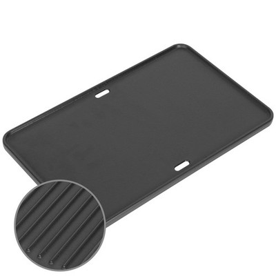 Cast Iron Grill Griddle for Weber Go-Anywhere Charcoal and Gas Grill, Flat To...