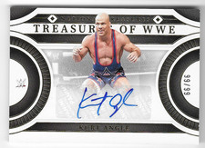 KURT ANGLE 2024 PANINI NATIONAL TREASURES AUTO AUTOGRAPH CARD #99/99!
