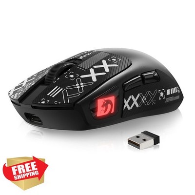 MAMBASNAKE M4 Wireless Mouse Black Tape