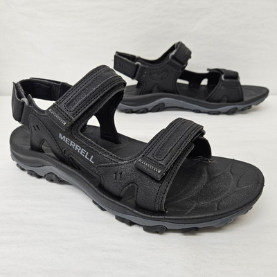 #ad Merrell Huntington Sport Convert Hiking Sandals J036871 Black Men#x27;s Size 10 $49.99
