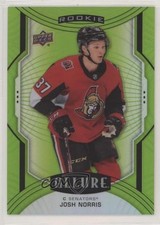 2020-21 Upper Deck Allure Rookie Sp Green Quartz 53/99 Josh Norris #123 0fw2