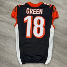 A.J. GREEN Team Issue Cincinnati Bengals Jersey 2014 Nike 40 Authentic Pro Game