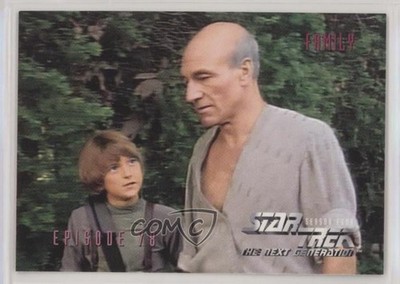 1996 SkyBox Star Trek The Next Generation Season 4 Family #331 0f6