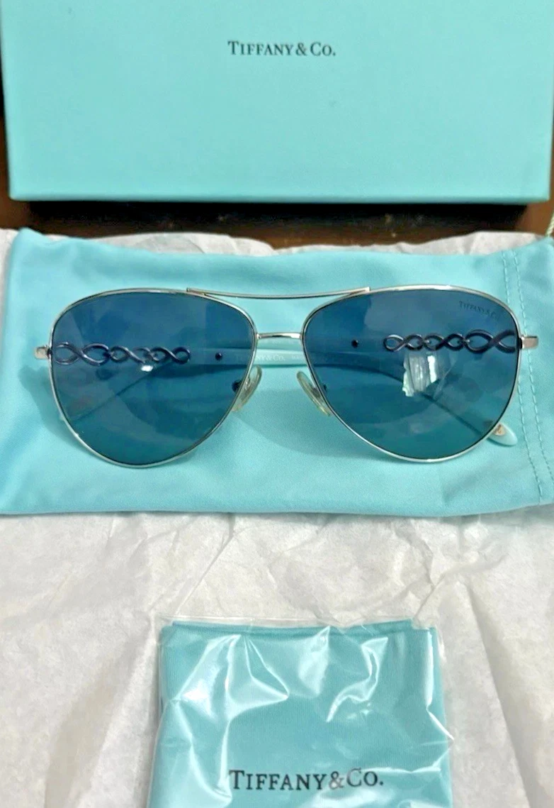 Tiffany & Co. Blue Aviator Sunglasses for Women for sale | eBay