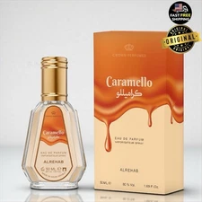 Caramello Perfume Spray 50ml 1.65oz Caramel Perfume By Alrehab | Made U.A.E
