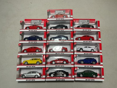 #ad #ad Denver Die Cast Menard Case Lot of 16 1:48 O Scale Cars New $119.95