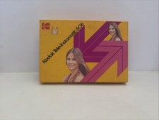 Vintage Kodak Tele-Instamatic 608 Camera Outfit Box Flash Manuals Untested