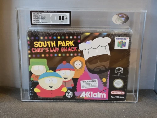 South Park Chefs Luv Shack Nintendo 64 - PAL N64 - UKG 80+ NM+ - Factory Sealed 