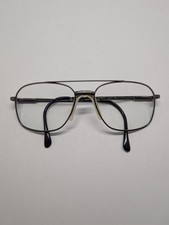 Zyloware Stetson Eyeglasses Frame 178 058 Unisex Gunmetal Aviator Full Rim 57-16